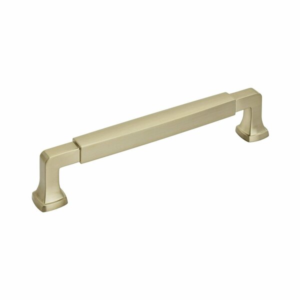 Amerock Stature 6-5/16 in 160 mm Center-to-Center Golden Champagne Cabinet Pull BP36889BBZ